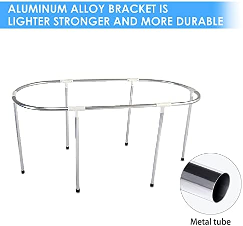 HUKOER Portable Bathtub Adult 120x57x57cm,2 Drainage Holes Large Soaking Baths Adult with Tub Cover,Foldable Bathtub Adult for Student Children Home (10 Bath Bags)