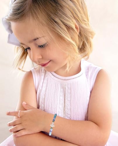 Image of First Day of School Gift Kindergarten Prek Bracelet Mommy and Me Bracelets Back to School Gifts Adjustable Cross Bracelets for Kids Girls Boys Jewelry Gift