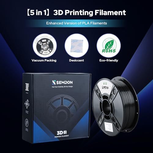 Filamento PLA negro 1,75 mm 1 kg para impresoras 3D - Fernando Cortés