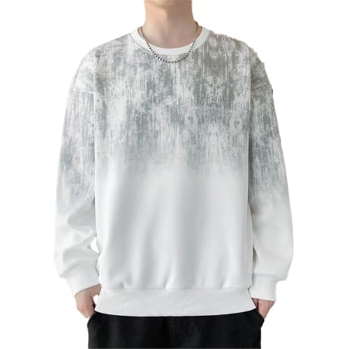 Sweat-shirt pour hommes à manches longues pour rester au chaud en hiver