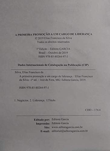 A Primeira Promoção a um Cargo de Liderança