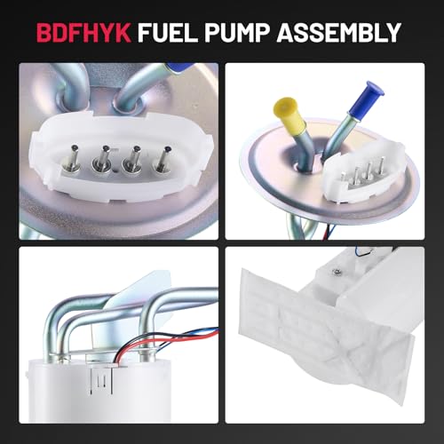 Image of BDFHYK Electric Fuel Pump Module Assembly SP39B1H Compatible with Ford F-150 F-250 F-350 1990 1991 4.9L 5.0L 5.8L 7.5L I6 V8 Replace SP39B1H