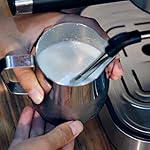 QJRGUY Espresso Built in Milk Frother，Pressure System Maker，Household Coffee Machine - Image 6