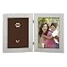 PRINZ 2-Opening Beldon Hinged Metal Frame, 5 by 7-Inch, Silver