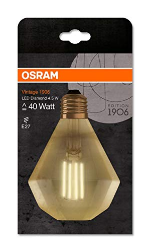 Osram Lampadina Led E27 4W Vintage Diamond 824 Oro - 5