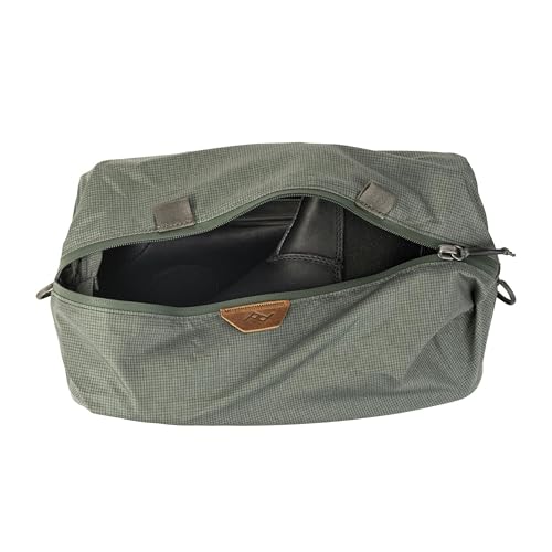 Peak Design Shoe Pouch, Sage, Ultralight Travel Organizer Bag for Shoes or Other Items, Weatherproof Shell, Packs into Itself, Fits 1–2 Pairs of Shoes, Works with Peak Design Travel Bags - Image 3