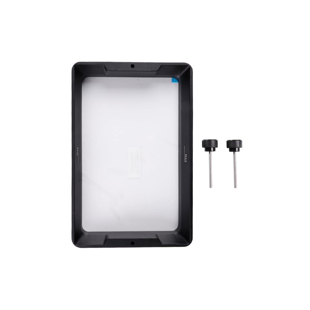 ANYCUBIC 3D Printer Photon Mono M7/M7 Pro 3D Resin Vat, 10.1 inch Metal Tank with Pre-Installed ACF Film, for Printing Precision, Black