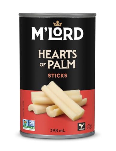 M'Lord - M'Lord Hearts of Palm, Sticks, Non GMO, Canned Hearts of Palm, 398ml