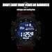 NAVIFORCE Fashion Men Digital Wrist Watch Military Waterproof Sports Chronograph Watches for Men with Alarm/LED Backlight