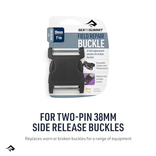 Image of Sea to Summit Field Repair Buckle - Side Release, 2 Pin, 3-pack