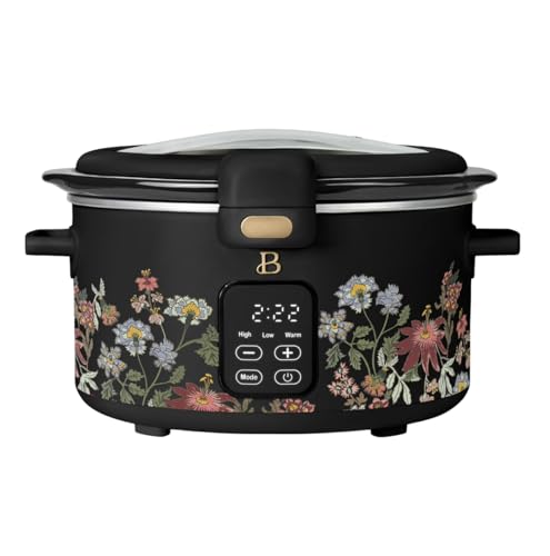 4 Qt Programmable Slow Cooker with Hinged Locking...