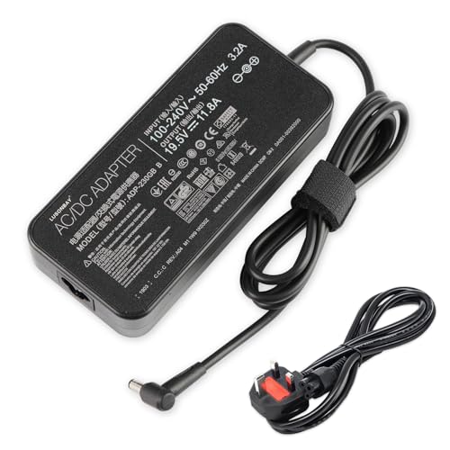 230W 19.5V 11.8A Laptop Charger For MSI GS66 GS76 GS75 GS65 GP75 GP65 GE75 GE66 GL75 GE73 GE63 GT72VR WT72 T72S GT72 Laptop Power Adapter Supply UK Cord