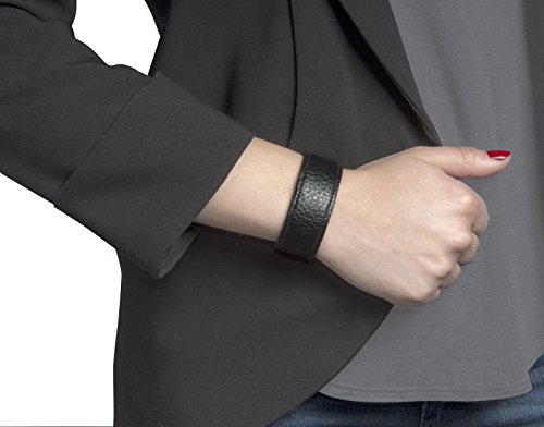1907 Leather Hair Cuff, Brown Nhh061 #TOP4