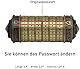 Da Vinci Code Mini Zylinderschloss Box Cryptex Puzzleboxen – Cryptex-Schloss Geschenk zum Jahrestag, Valentinstag, Romantisches Geburtstagsgeschenk für Sie (Rot Bronze)