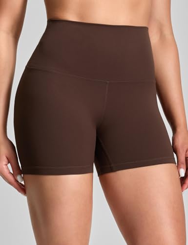 Image of HeyNuts Hawthorn Athletic Women's High Waist Yoga Shorts Biker Shorts 6'' / 8'' / 10''