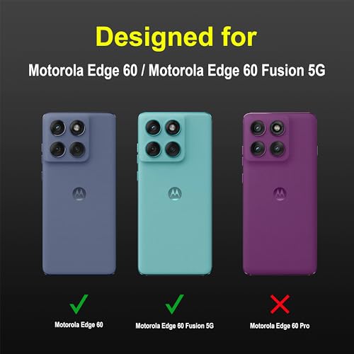 Image of Zapcase Back Case Cover for Motorola Edge 60 | Compatible for Motorola Edge 60 Back Cover | Liquid Silicon Magic Case with Camera Protection | Black