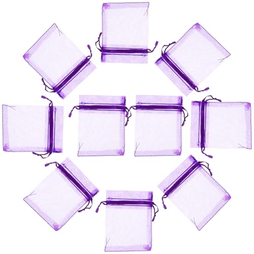 Bolsas para sachet de lavanda Uonlytech 7x9 cm, 100 unidades miniatura 1