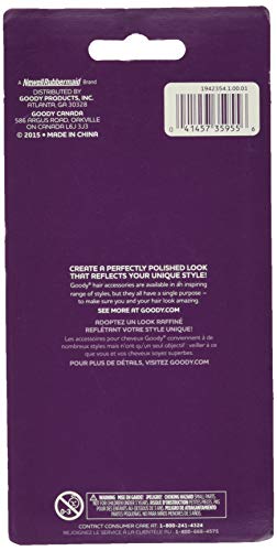 Goody Women's Classics Clincher Comb, 5 Inch, 4 Count #TOP2