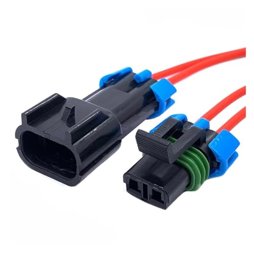 Conector 15300027 de 2 pines para sensor de ventilador automotriz en viajes largos 3