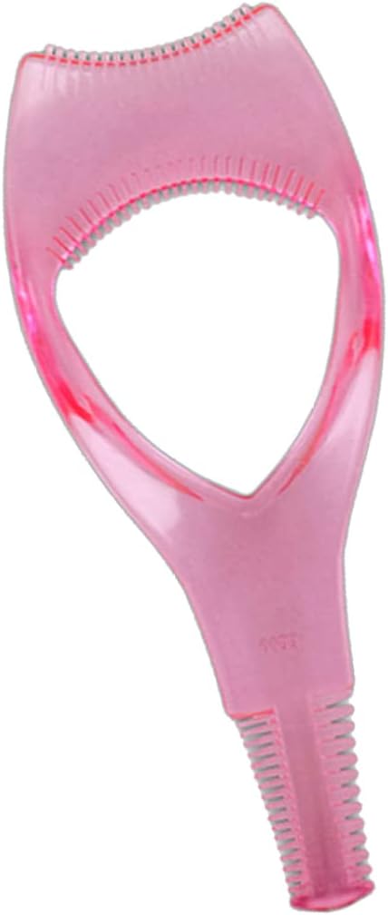 Mascara Applicator 3 In 1 Eyelashes Tools Mascara Shield Applicator Guard Eyelash Guide For Makeup Clear Plastic Eyelash Card For Woman Girls Pink Mascara Applicator Guide Tool. : Beauty & Personal Care
