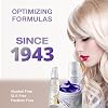 Vitamins Keratin Hair Serum, Blue Hair Mask, and Anti-Brass Deep Conditioner Kit - Gloss Boost for Bleached, Blonde, Platinum, Silver, Gray, Dry, Damaged Hair