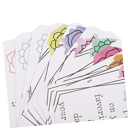 STOBOK 4 Conjuntos Afirmação De Juramento Cartões De Afirmação Diária Cartões Engraçados De Afirmaçã