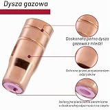 EATBALE Zestawy akcesoriów do pistoletu spawalniczego 15AK MIG MAG do PARKSIDE PIFDS 120 A1 do WELDINGER ME 200 eco 0,9 mm/0,035" końcówki stykowe M6 zestaw dyfuzorów gazowych części zamienne dysza