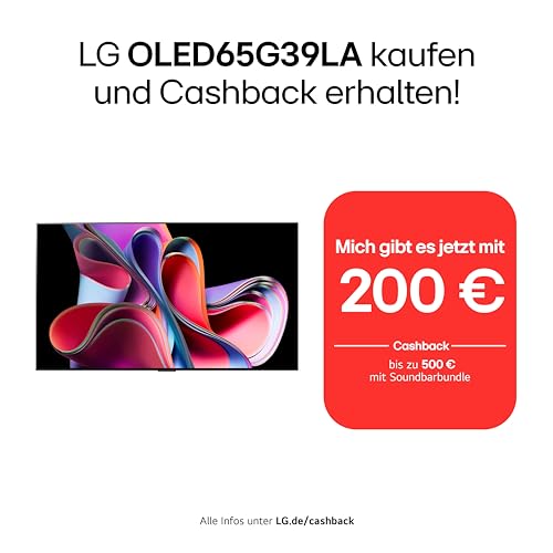 LG OLED65G39LA 65 Zoll Fernseher mit OLED evo Technik
