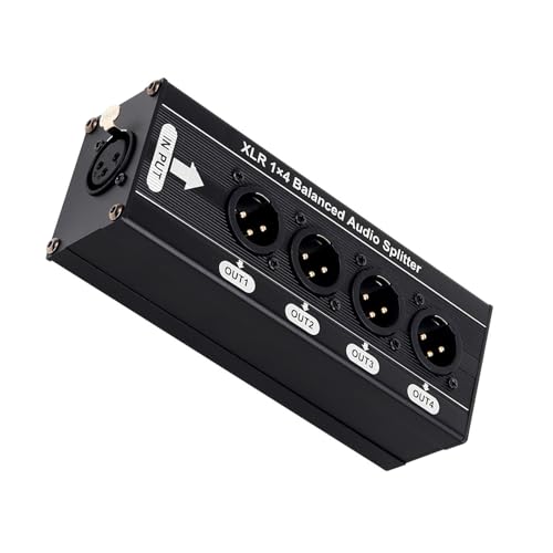 Répartiteur de son équilibré pour enregistrements en studio et monitoring