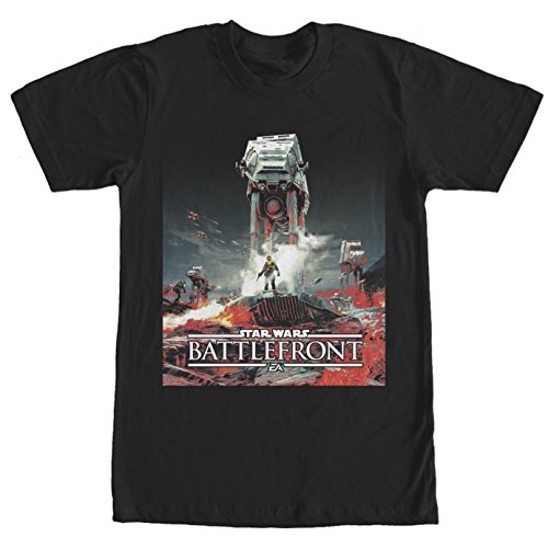 T-shirt Star Wars Battlefront homme grande taille 3XL noir cotton