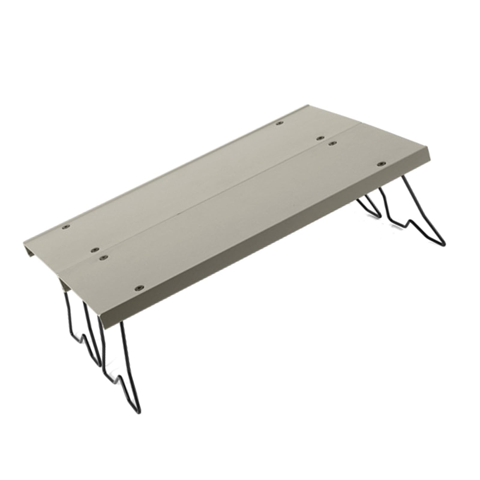 Table de camping en aluminium légère et pliante pour randonnée