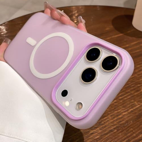 Coque silicone iPhone 14 Plus violet clair évite rayures et chocs