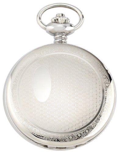 Image of Charles-Hubert, Paris 3929 Premium Collection Stainless Steel Mechanical Pocket Watch