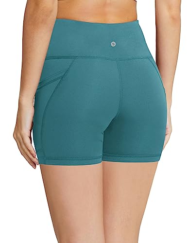 Image of baleaf Women's 8 inch / 5 inch / 3 inch Biker Shorts High Waist Yoga Workout Gym Running Volleyball Spandex Shorts with Pockets