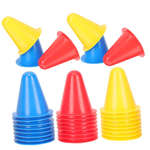 Petits cônes sport football plots de marquage multicolores