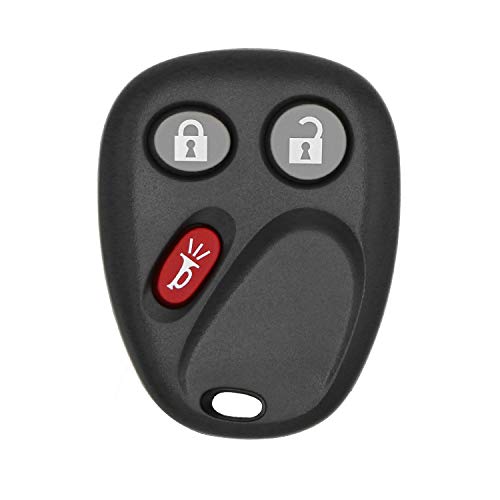 hikotor Key Fob Keyless Entry Remote Car Key Fob with Ignition Key - Fits 2003-2006 Chevy Avalanche Equinox Silverado SSR Suburban Tahoe/GMC Sierra Yukon/Hummer H2 / Pontiac Torrent/Saturn Vue,LHJ011 - Thumbnail 5
