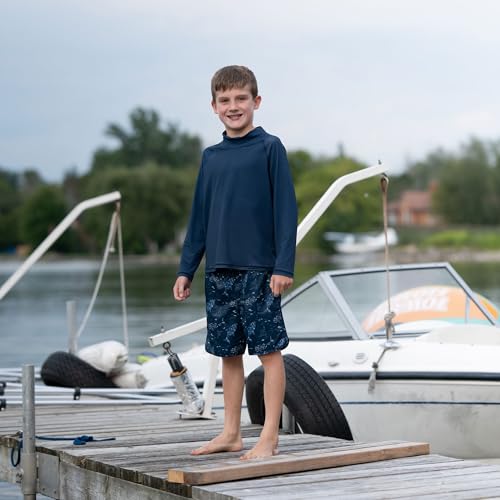 Image of JAN & JUL UV Swim Shorts and Long Sleeve UV Shirt for Toddlers