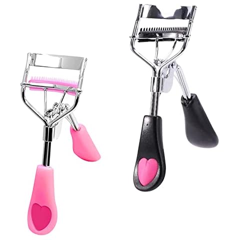Stainless Steel Eyelash Curlers with Comb Cover