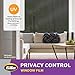 Gila Privacy Black Static Cling Residential DIY Window Film No Glue No Adhesive 3ft x 6.5ft (36in x 78in) - PB78