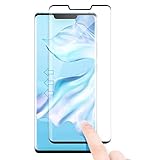 UPONEW Screen Protector for Huawei Mate 30 Pro 2019 – [2 Pack] Tempered Glass Screen Protector for Huawei Mate 30 Pro 2019 [High Clear][Bubble Freen][Anti Scratch][9H Hardness]