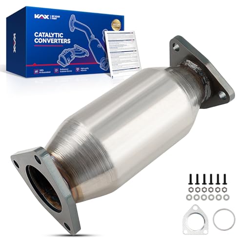 KAX Catalytic Converter Kit Compatible with Honda Pilot/Crosstour/Ridgeline/TL 3.5L 2009-2015, Odyssey 3.5L 2011-2014, Accord 3.5L 2008-2012, Acura RL RDX TSX 3.5L 3.7L 2009-2017(EPA Compliant) by KAX - Used condition - CA$82.02