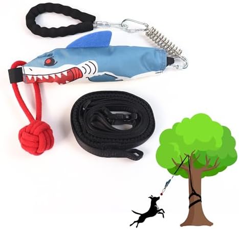 Multi Dog Tug of War Toy Interactive Rope Toy for Dogs Perfect for Outdoor and Indoor Play Heavy Duty Design for Strong Chewers Engaging Puppy Playtime