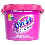 Vanish Oxi Action Stain Remover Powder for Colours 2.4Kg | Amazing Stain Removal | Lifts Tough Stains | Chlorine Bleach Free | Safe on Everyday Fabrics