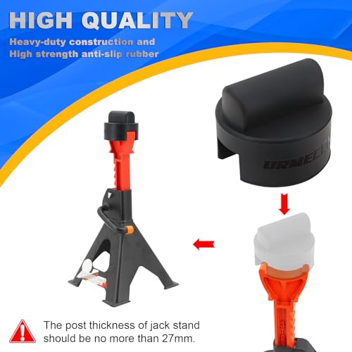 URMECCH Car Jack Stand Pad for Audi R8 RS A6 A7 RS5 Rubber Jacking Pucks Adapter Slotted Frame Rail Protector for Lifting Car by URMECCH - Used condition - Image 4
