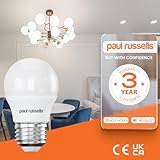 paul russells LED Light Edison Screw E27, 25w Equivalent, 2.5W 250Lumens LED Bulbs, 2700K Warm White Lamps, Classic Frosted G45 ES Golf Ball Energy Saving Chandelier Lightbulbs, (Not Dimmable), 2 Pack - Image 3