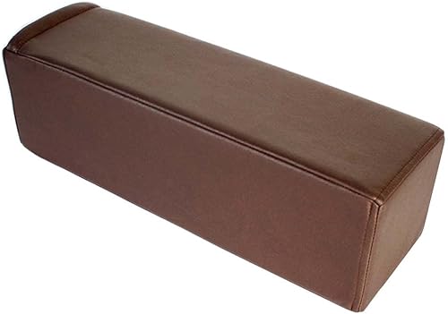 YURRO Cojín grueso para reposabrazos, soporte de almohada para sofásilla, cojín de cabecera para reposo de lectura, relleno de colchón de cuero de