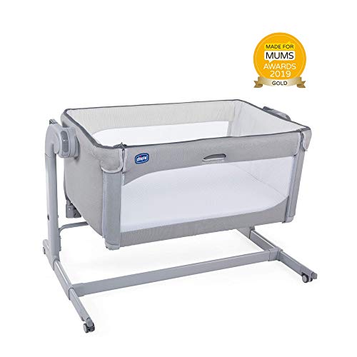 Chicco Berço Next2Me Magic Cool Grey Cinza 00079701190000