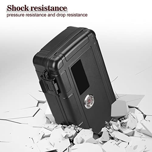 Cigar Case - Travel Humidor With Cigar Accessories, Cigar Cutter & Spanish Cedar & Cigar Holder-Holds Up To 5 Cigars -Crushproof, Airtight Seal-Cigars Gift Set For Men #TOP3