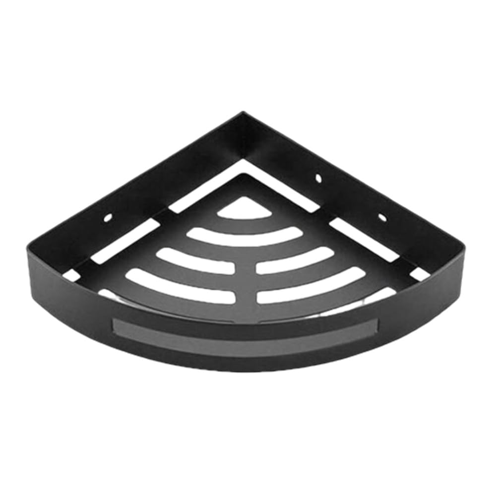 Kit de accesorios de baño negro de alta gama con toallero sofisticado