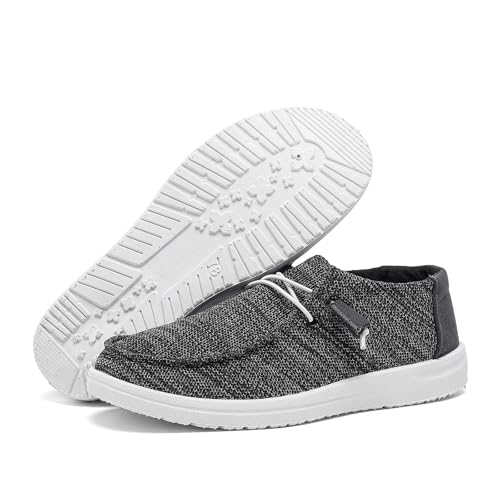 Image of betyswear Womens Loafers Women Shoes Casual Slip-On Canvas Shoes Breathable Lightweight Boat Shoes for Women